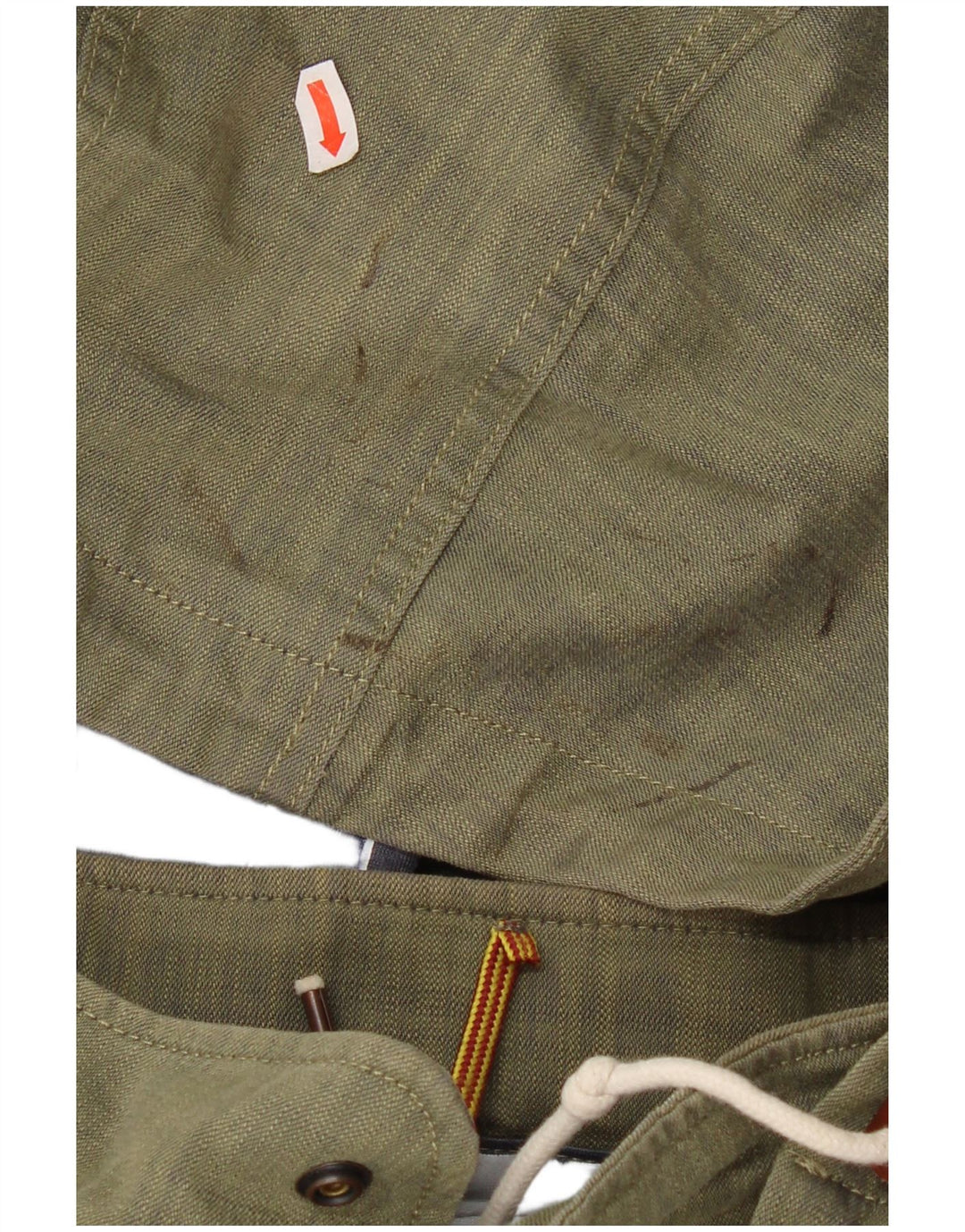 Ανδρικό αδιάβροχο μπουφάν με κουκούλα Timberland UK 46 3XL Χακί