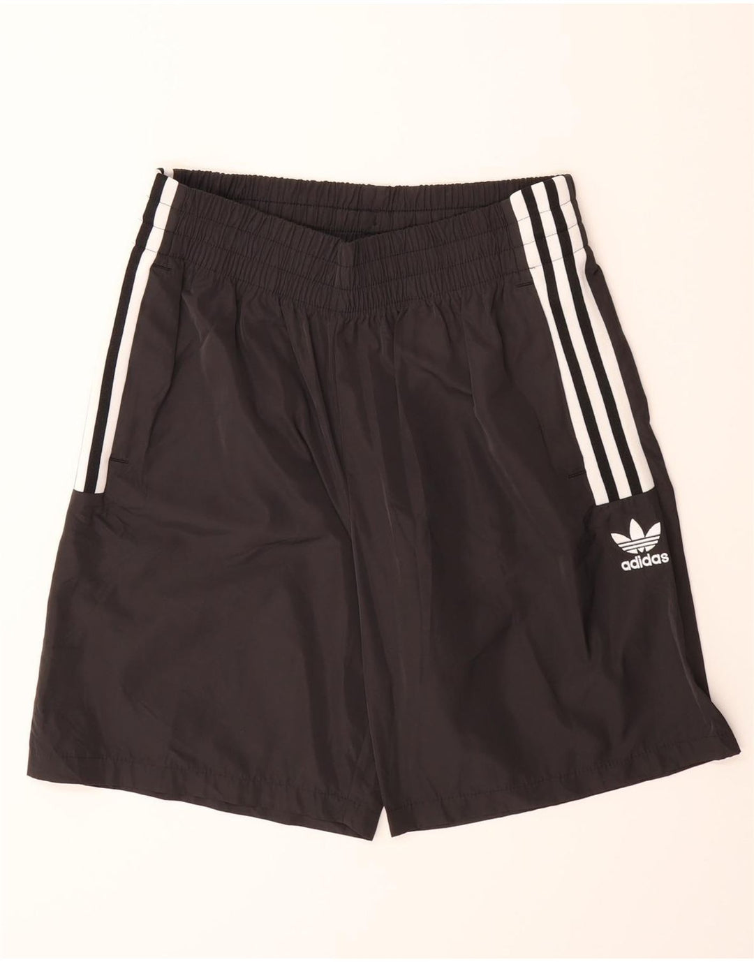 ADIDAS Boys Sport Shorts 15-16 Years  Black Polyester Vintage Adidas and Second-Hand Adidas from Messina Hembry 