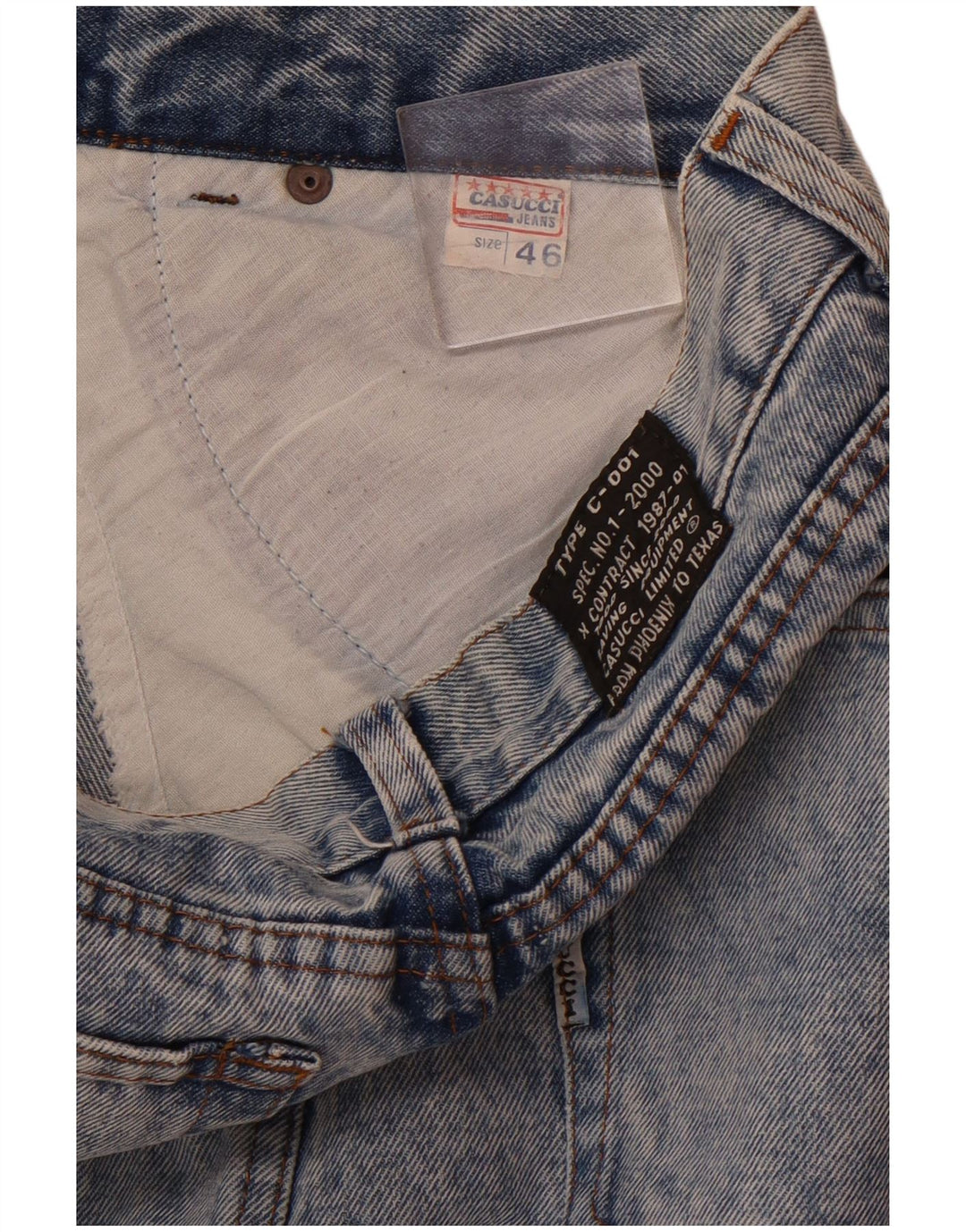 Casucci Γυναικεία Τζιν Φούστα IT 46 Μεγάλη W30 Μπλε Βαμβακερή