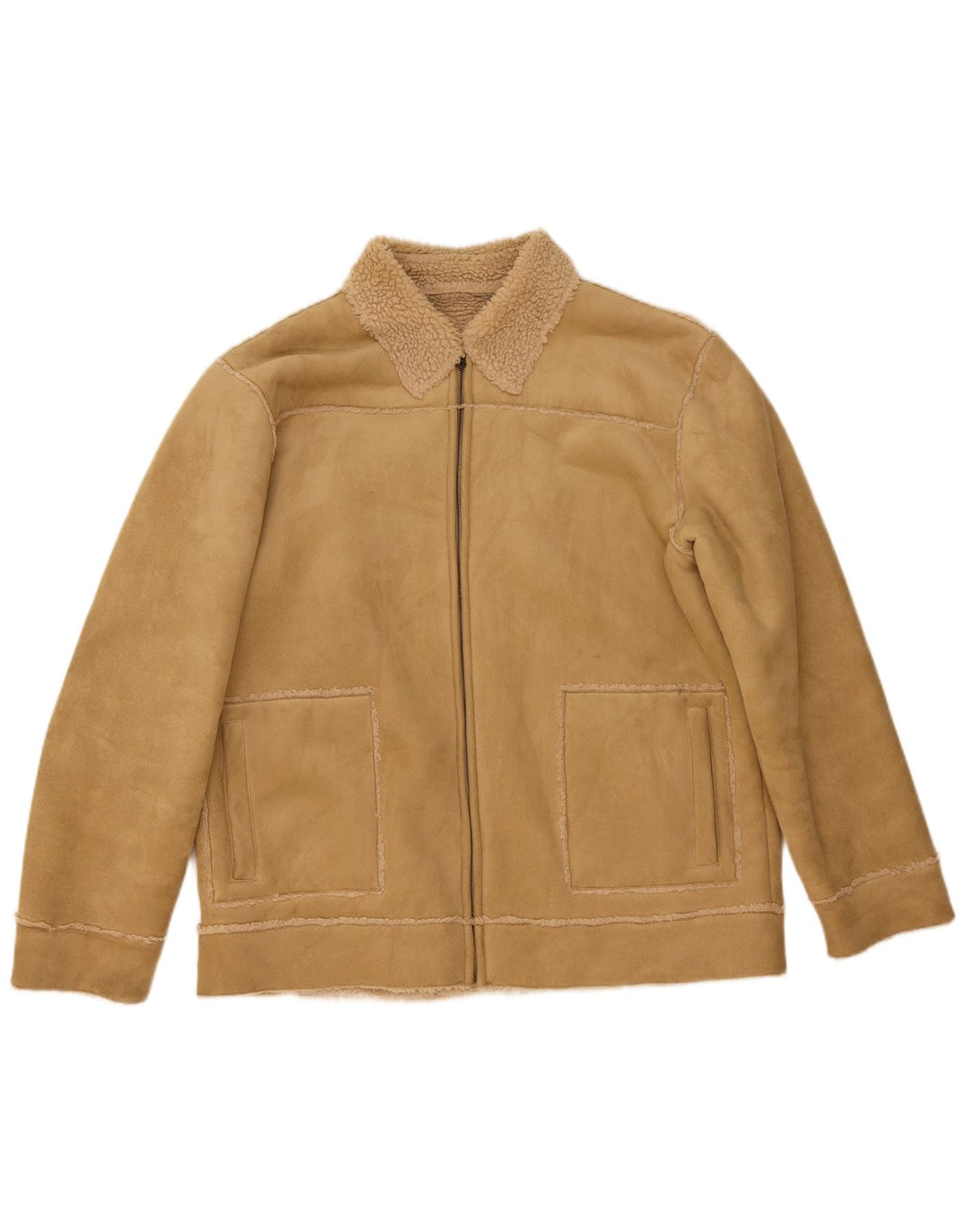 Ανδρικό σακάκι Sherpa St. Bernard UK 40 Large Beige Polyester