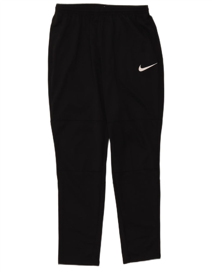 Ανδρικές φόρμες Nike Dri Fit Παντελόνια μεσαίου μαύρου πολυεστέρα
