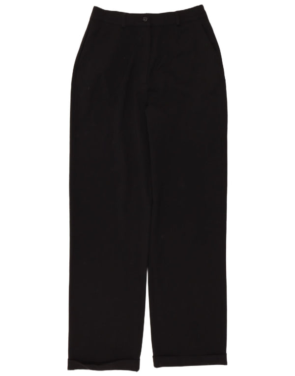 Max Mara Γυναικείο Σαββατοκύριακο Ψηλόμεσο Casual Παντελόνι Μέγεθος 10 W27 L31 Μαύρο