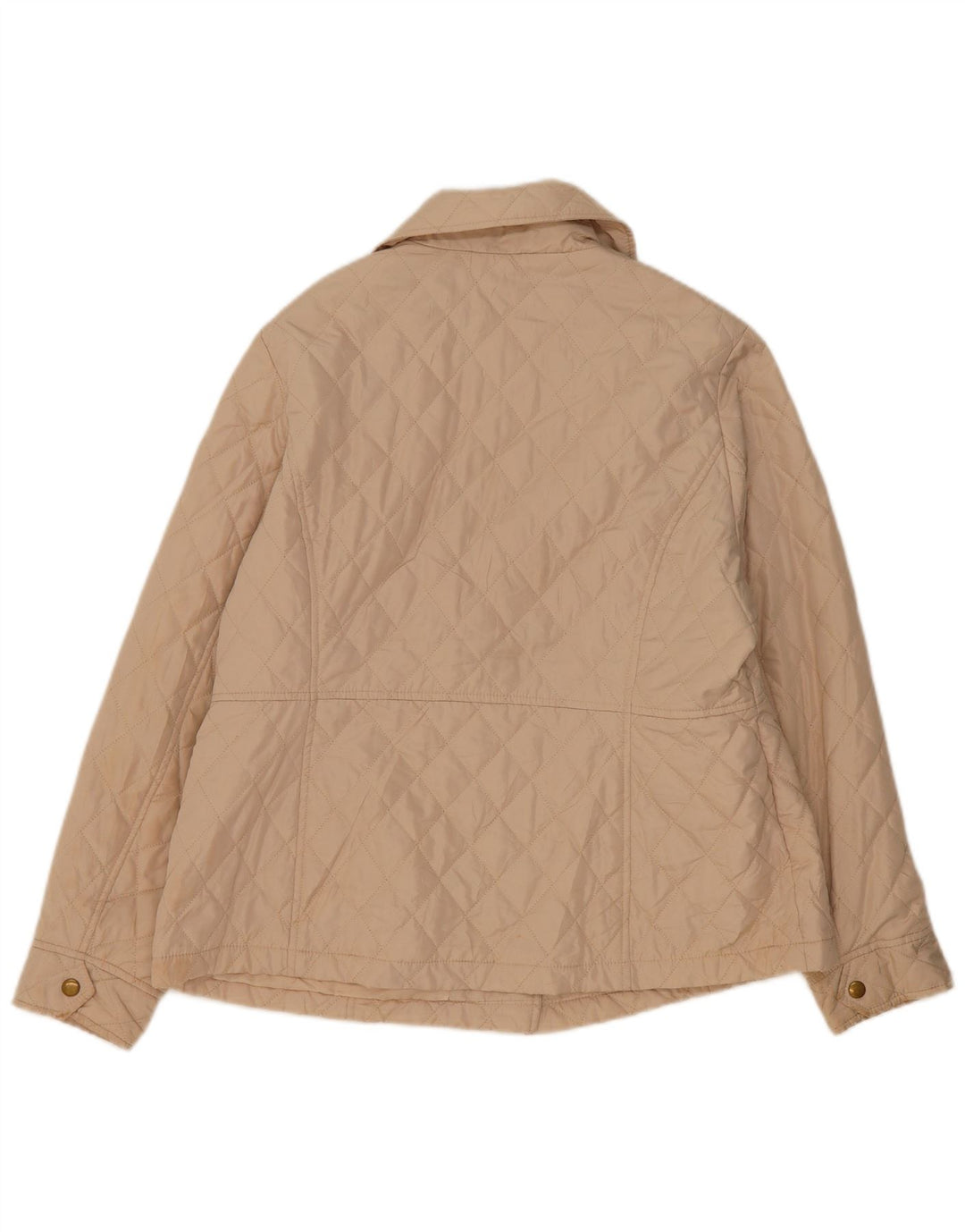 Marks & Spencer Γυναικείο Καπιτονέ μπουφάν UK 16 Large Beige Polyester