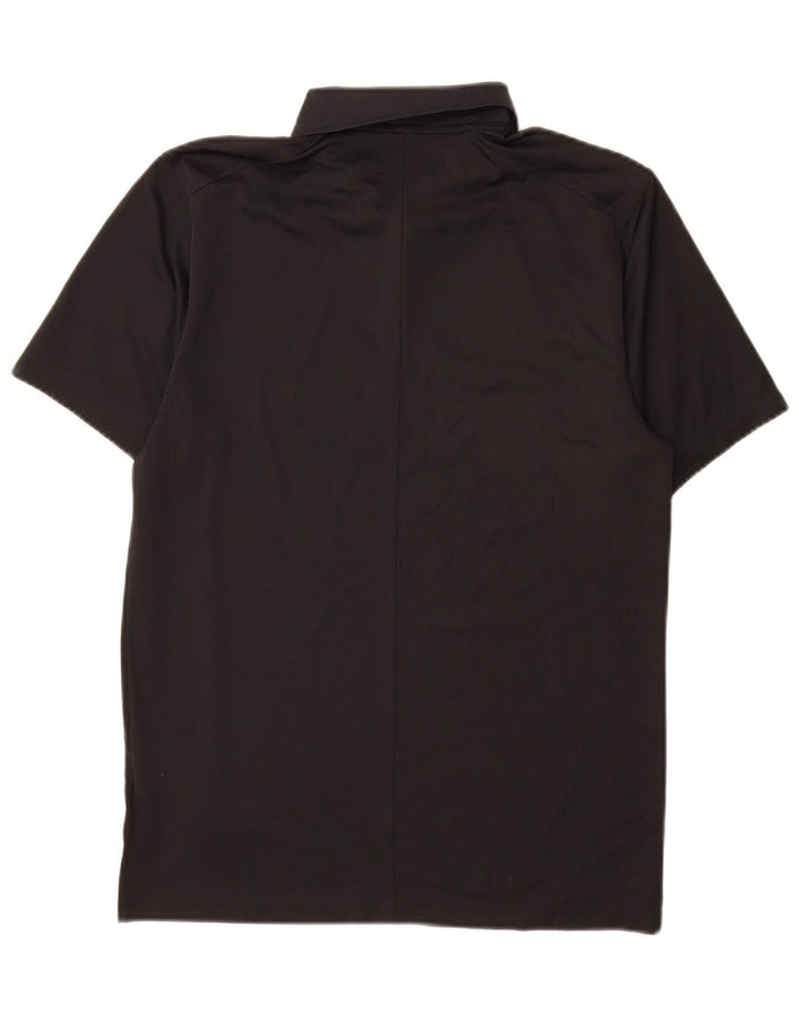 Ανδρικό μπλουζάκι Nike Dri Fit Polo Μικρό μαύρο πολυεστέρα