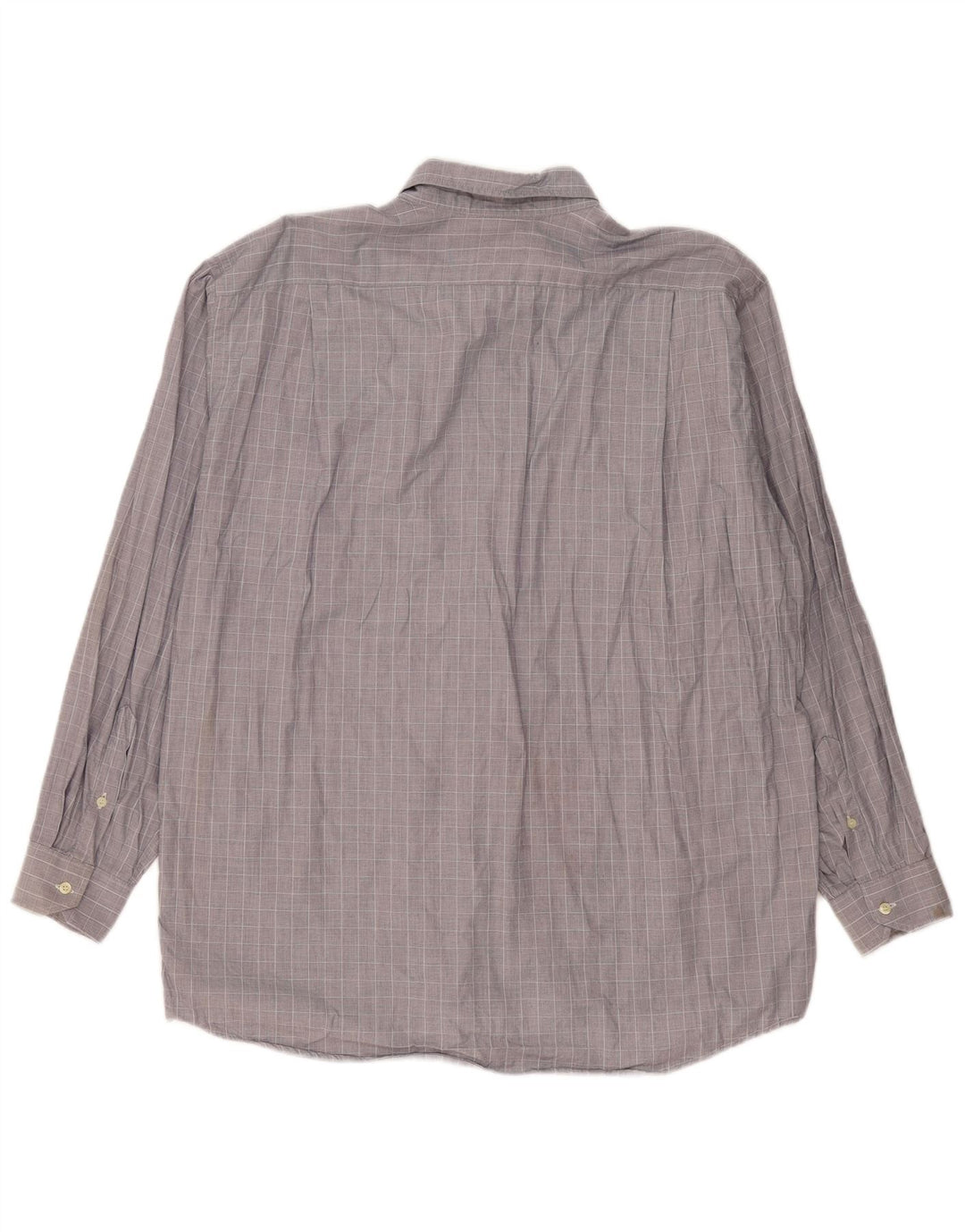 Ανδρικό πουκάμισο Lacoste 42 Large Grey Check Cotton