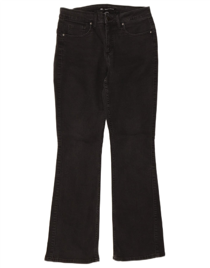 LEE Womens Riders Mid Rise Slim Fit Bootcut Jeans  W30 L30 Black