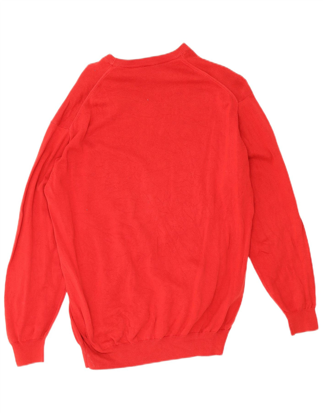 Ανδρικό πουλόβερ Lacoste Crew Neck Jumper Μέγεθος 4 Μεσαίο κόκκινο βαμβακερό