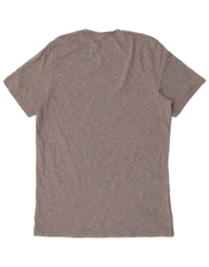 Ανδρικό γραφικό μπλουζάκι ADIDAS Top Medium Grey Flecked