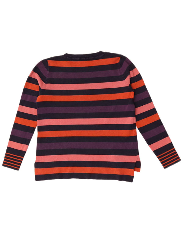 Γυναικείο πουλόβερ Oasis Crew Neck Jumper UK 10 Small πολύχρωμο ριγέ