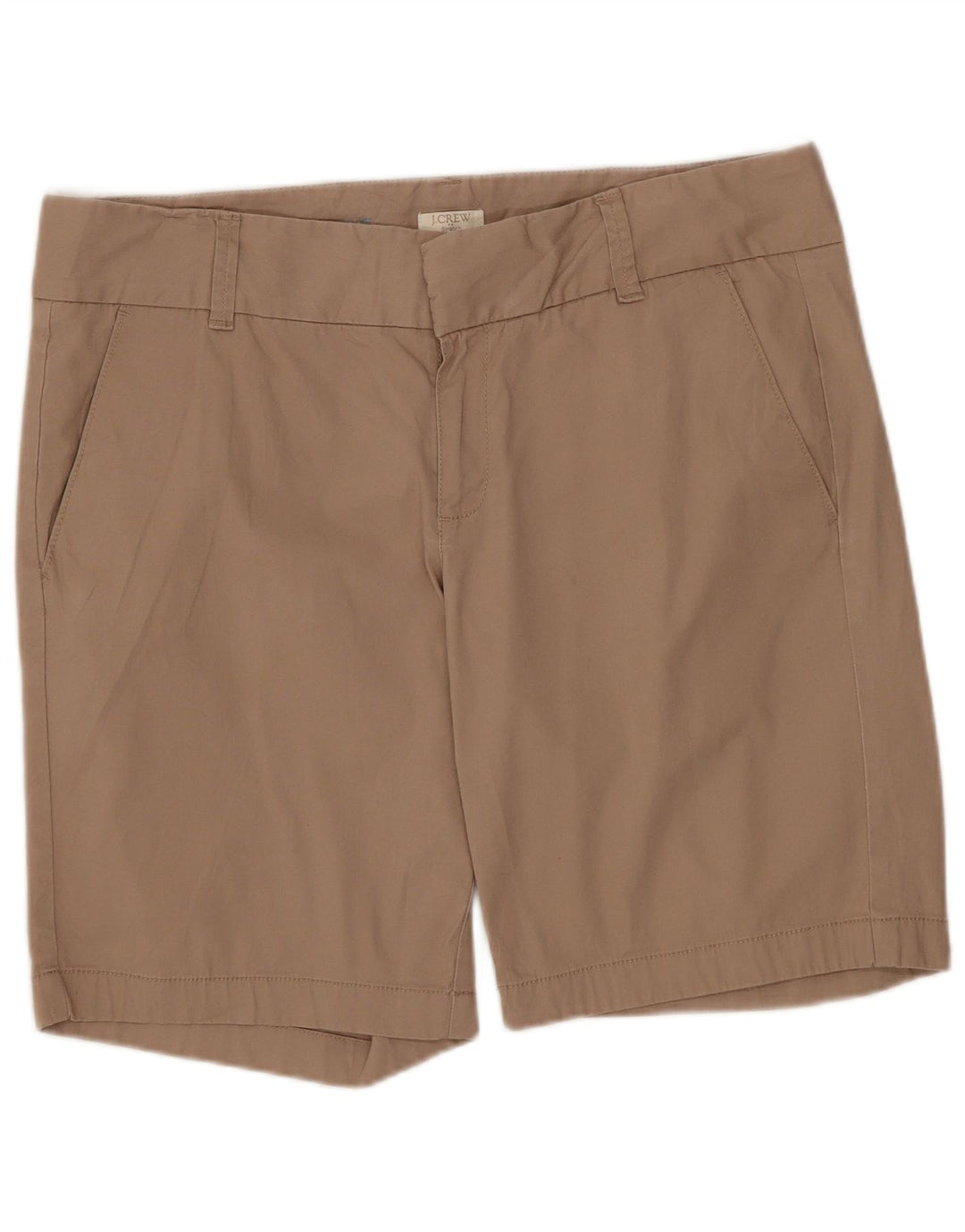 J. Crew Γυναικείο Σορτς Chino US 8 Μεσαίο W32 Καφέ Βαμβακερό
