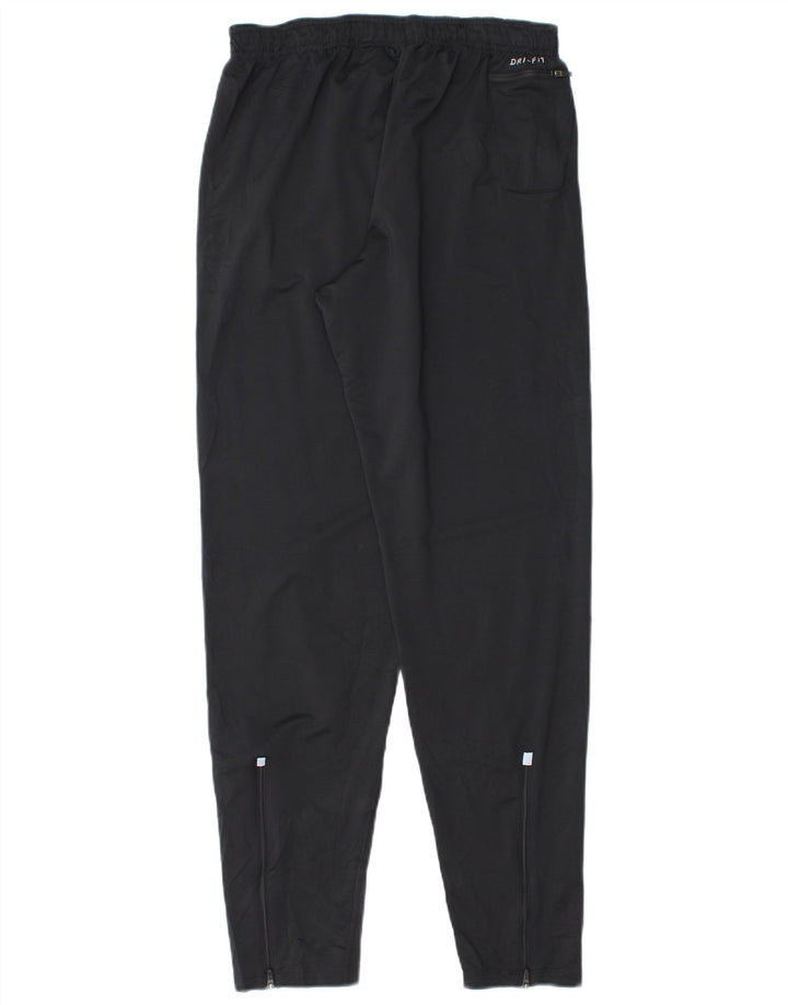 Ανδρικές φόρμες Nike Dri Fit Παντελόνια μεσαίου μαύρου πολυεστέρα
