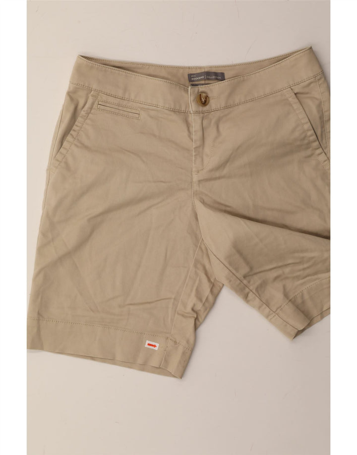 DOCKERS Womens Chino Shorts US 4 Small W27 Beige Cotton Vintage Dockers and Second-Hand Dockers from Messina Hembry 