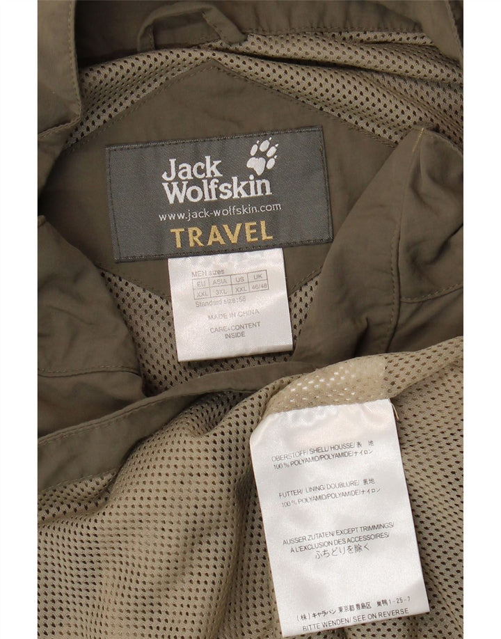 Ανδρική αμάνικη αθλητική φόρμα JACK WOLFSKIN Top Jacket UK 46/48 2XL Γκρι