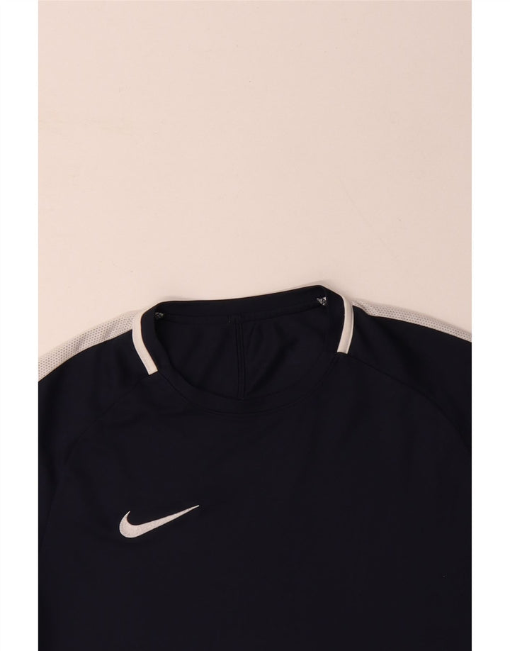 Ανδρικό μπλουζάκι NIKE Dri Fit Top μεγάλο μπλε μπλε χρώματος πολυεστέρας