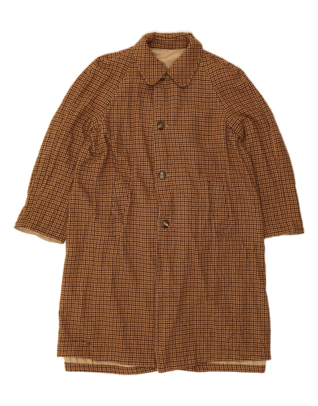 TREND IN TREVIRA Ανδρικό αναστρέψιμο πανωφόρι UK 38 Medium Beige Polyester