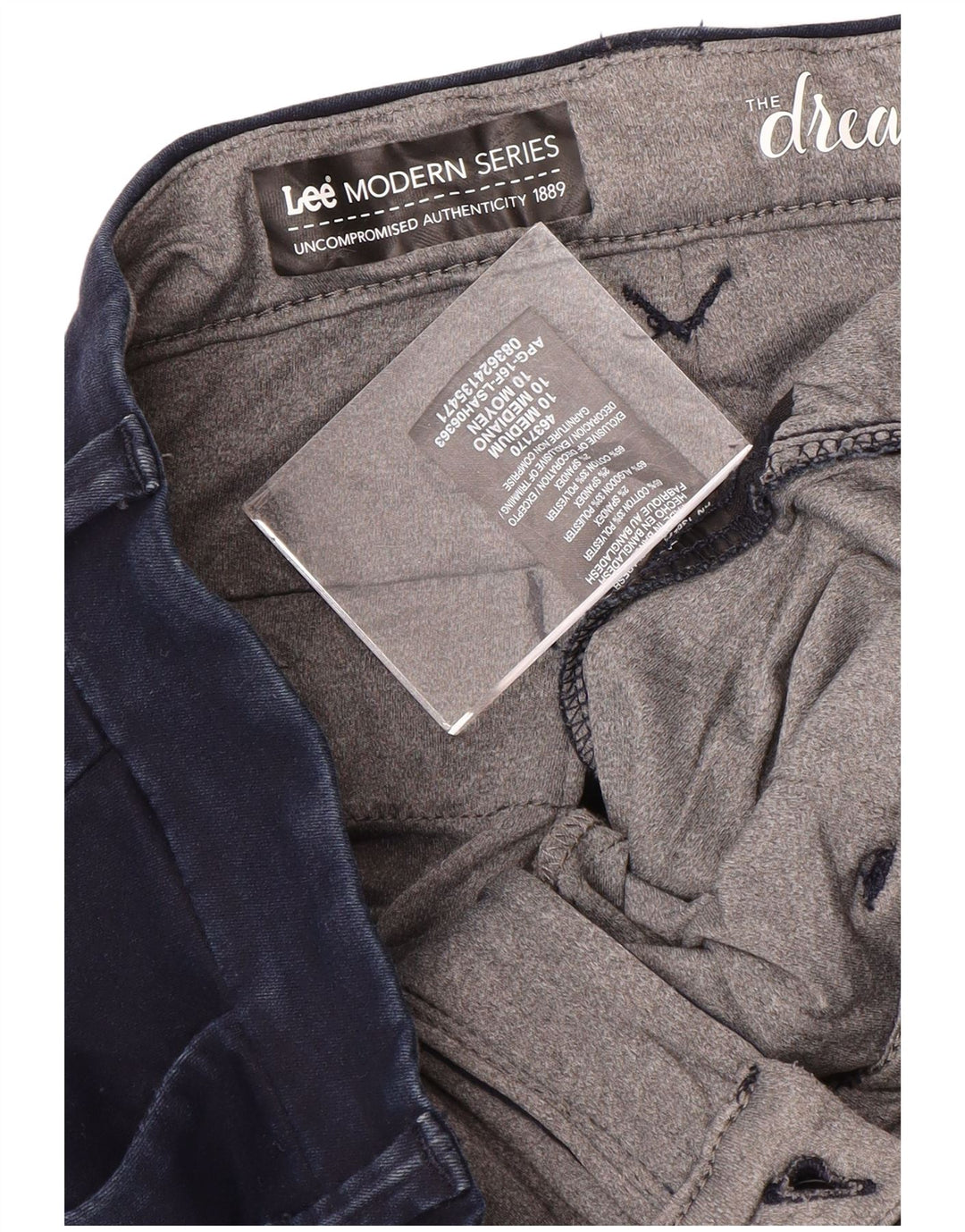 Lee Γυναικείο παντελόνι Chino US 10 Large W32 L33 Navy Blue Modern