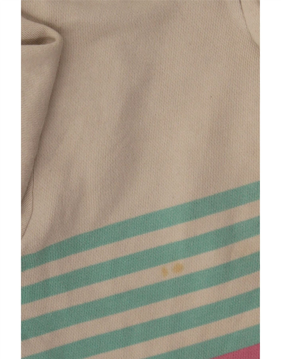 Joules Γυναικεία φούτερ με λαιμόκοψη Jumper UK 16 μεγάλο λευκό ριγέ