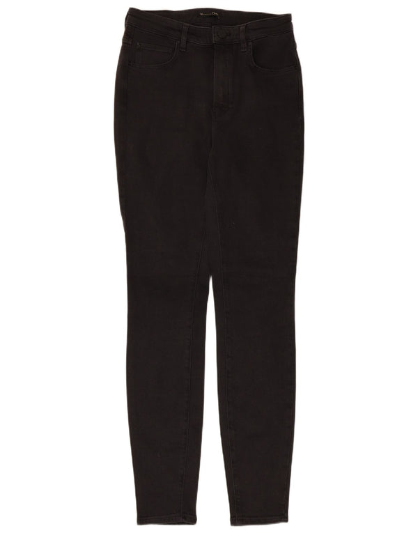 Massimo Dutti Γυναικεία Skinny Jeans EU 38 Small W28 L30 Black Polyester