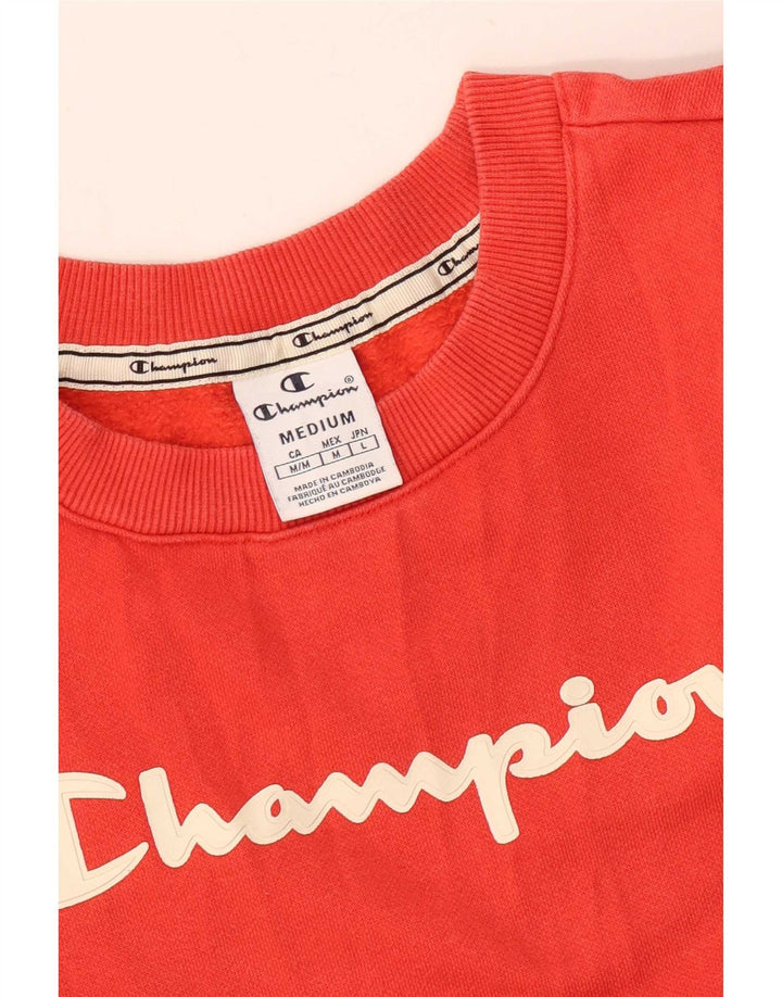 Champion Γυναικεία Γραφική Φούτερ Jumper UK 14 Medium Red