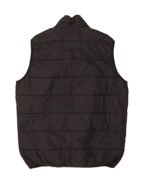 JACK & JONES Ανδρικό padded Gilet UK 42 XL Μαύρο