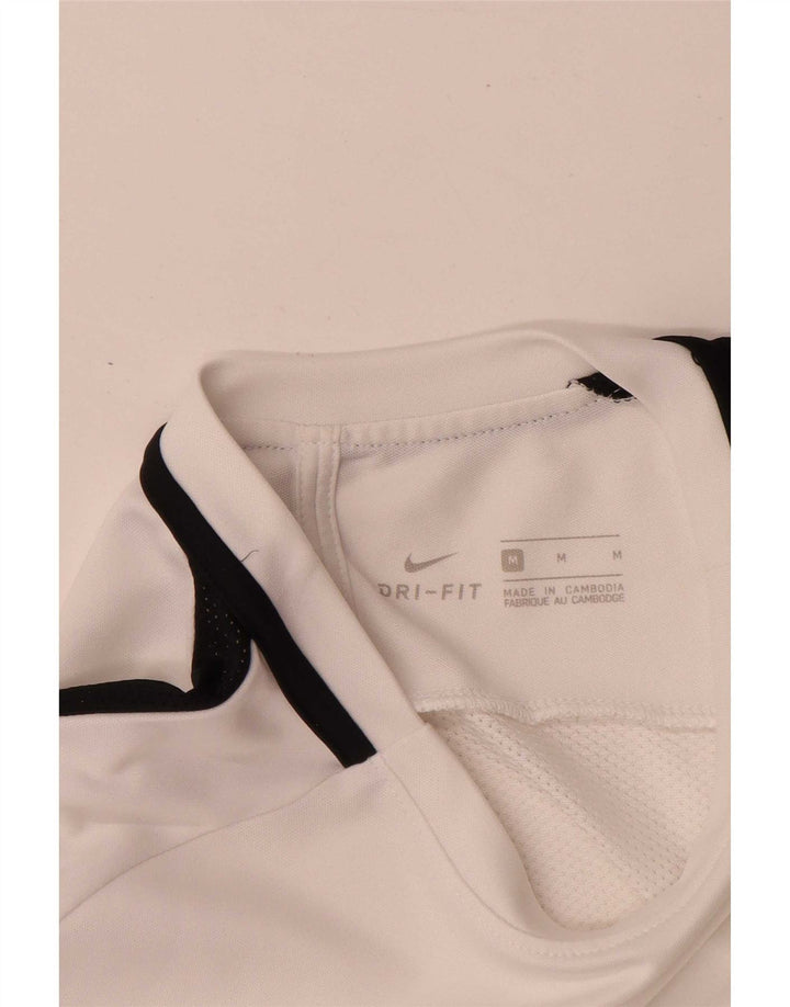 Ανδρικό T-shirt Nike Dri Fit Τοπ μεσαίο λευκό χρώμα