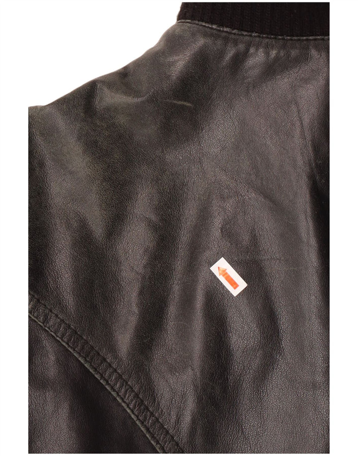 Talenti Γυναικείο Δερμάτινο Μπουφάν UK 14 Large Μαύρο