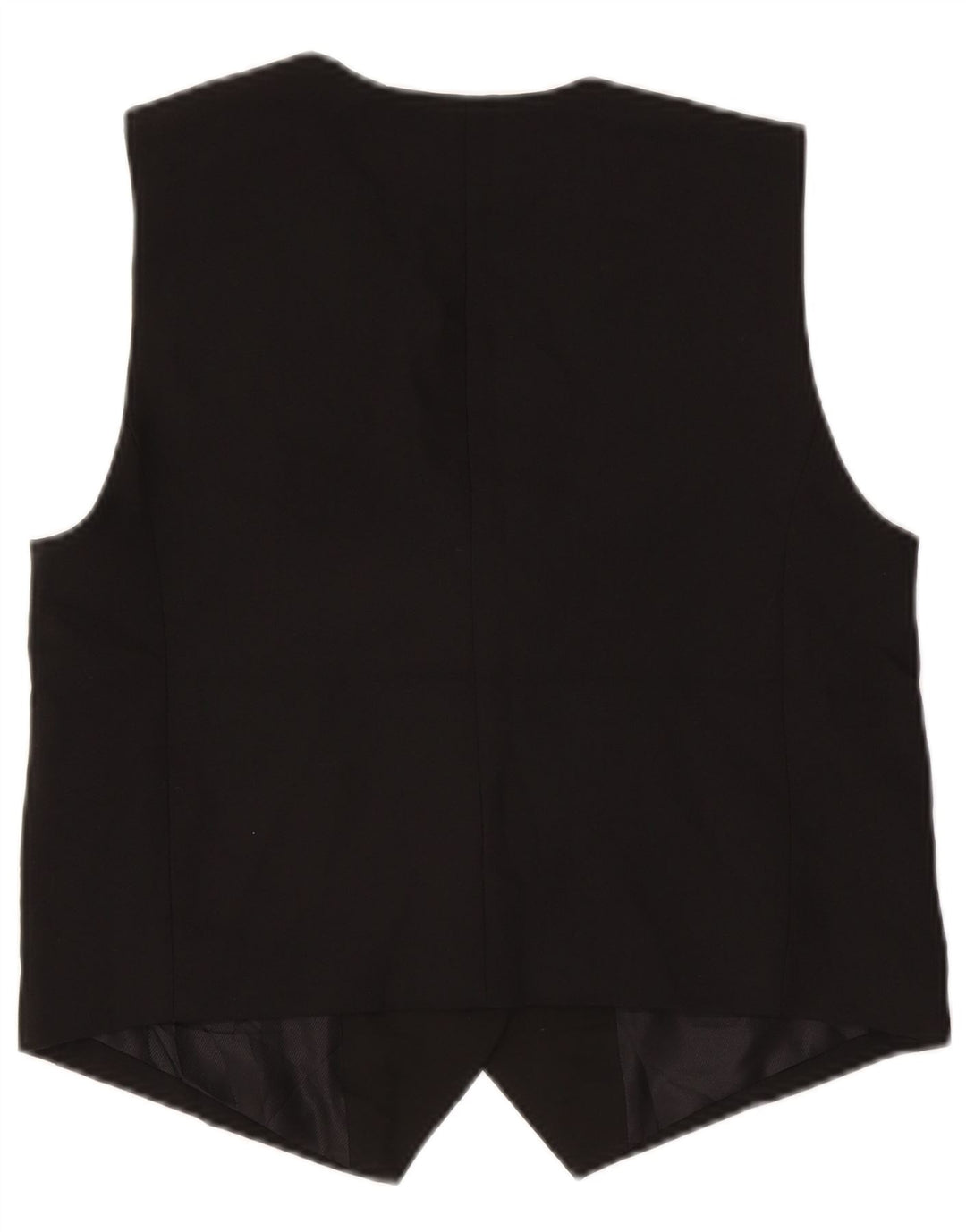 Zara Γυναικείο Γιλέκο Crop UK 14 Medium Black Polyester