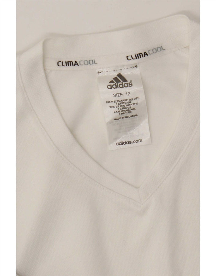 Adidas Γυναικείο γιλέκο Climacool Top 12 μεσαίου λευκού πολυεστέρα