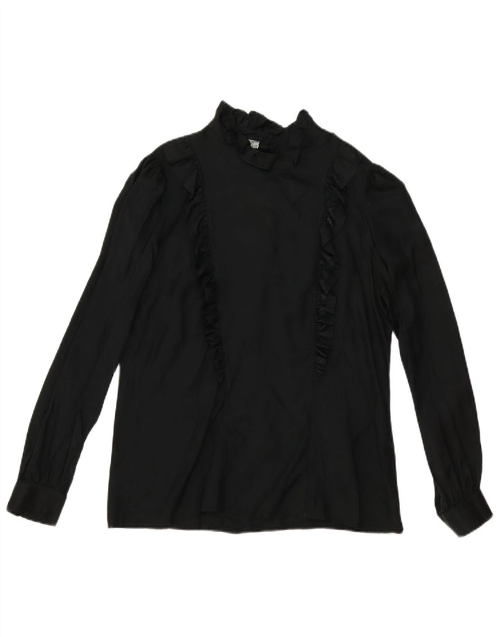 Γυναικεία μακρυμάνικη μπλούζα Primavera Firenze Oversized Μπλούζα US 3 XS Μαύρη
