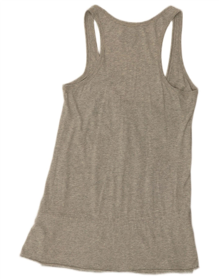 Γυναικείο γραφικό γιλέκο POLO RALPH LAUREN Top 14 μεγάλο γκρι βαμβακερό