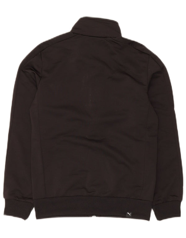 Μπουφάν PUMA Boys Graphic αθλητική φόρμα 9-10 ετών Μεσαίο μαύρο πολυεστέρα