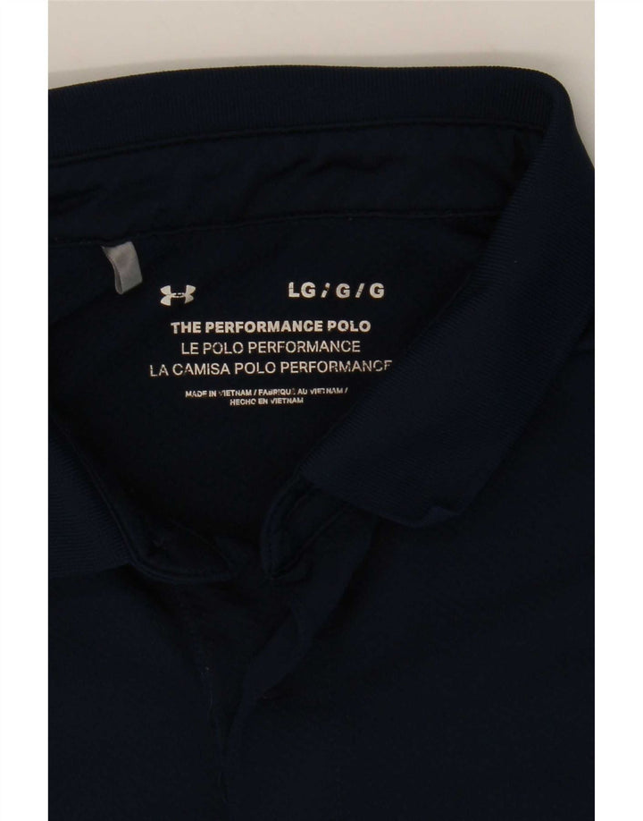 Under Armour Ανδρικό πουκάμισο πόλο μεγάλο μπλε ναυτικό