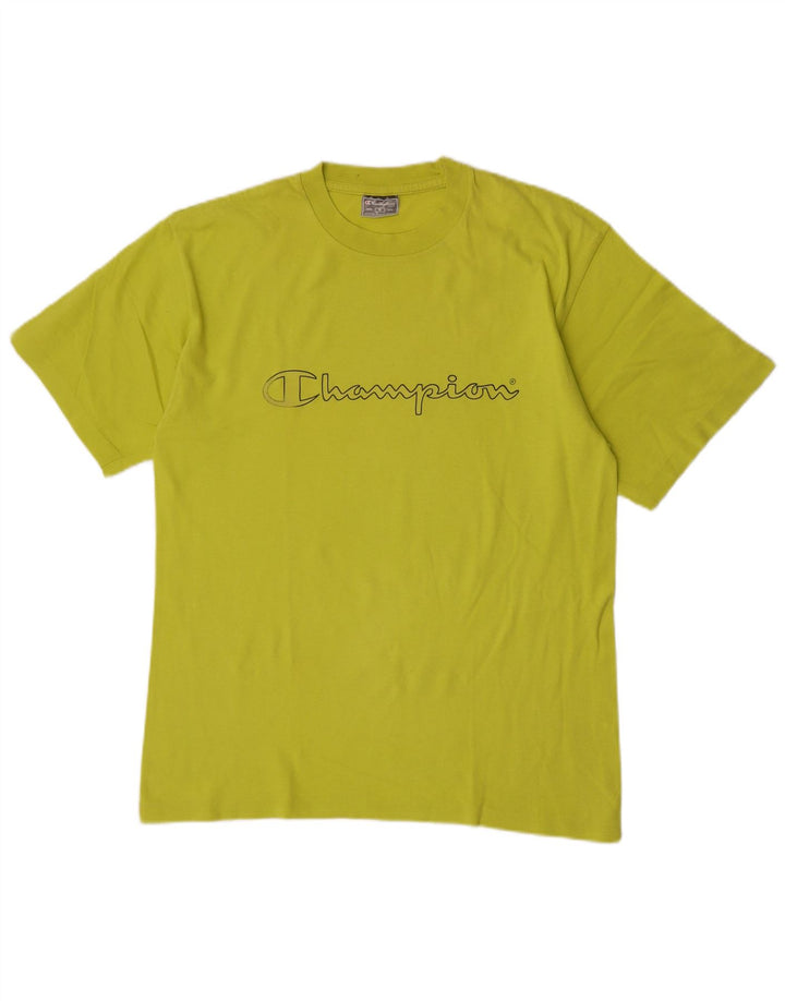 Ανδρικό γραφικό T-Shirt Champion Top Μεσαίο πράσινο βαμβακερό