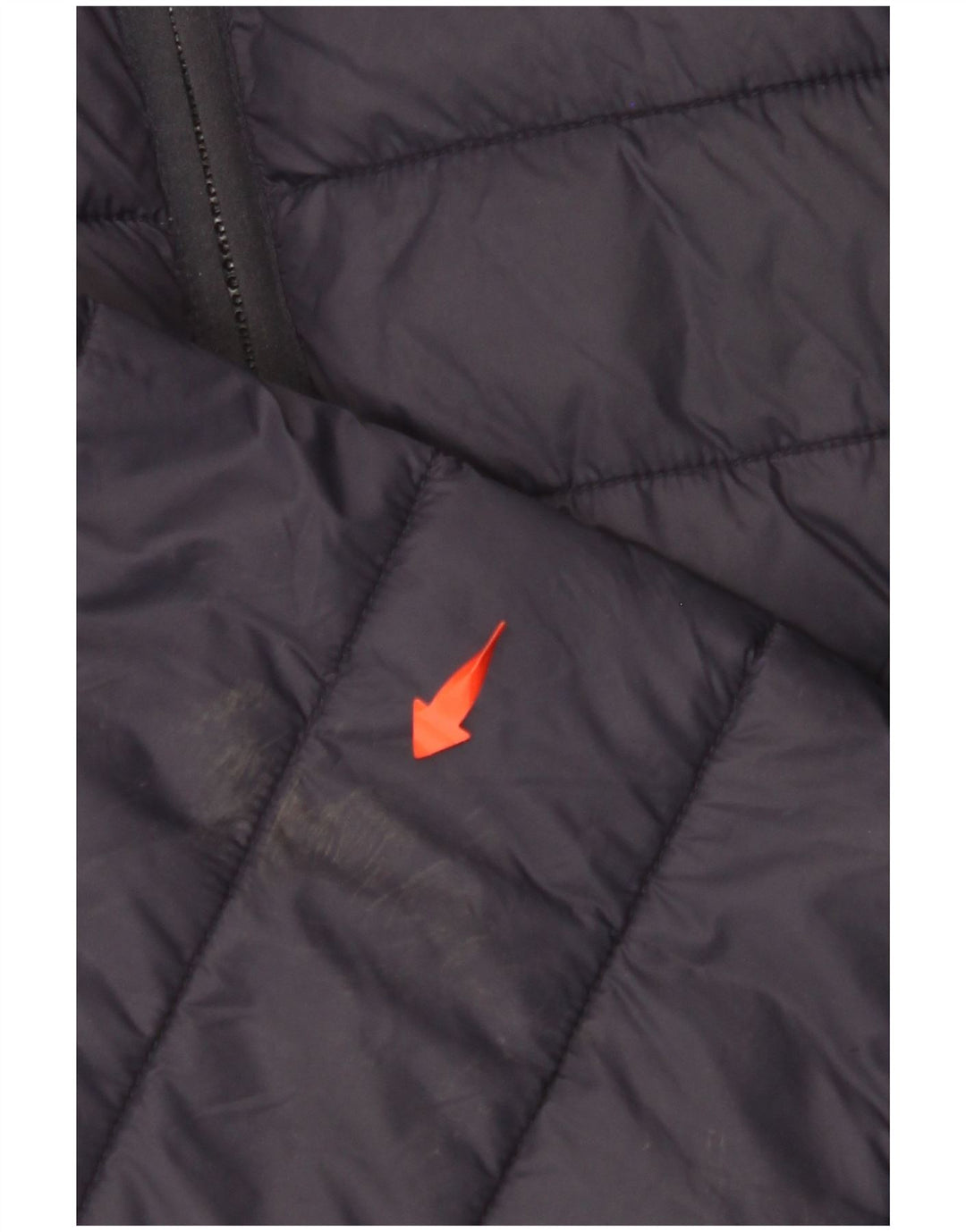 CREW CLOTHING Γυναικείο μπουφάν UK 16 Large Navy Blue Nylon