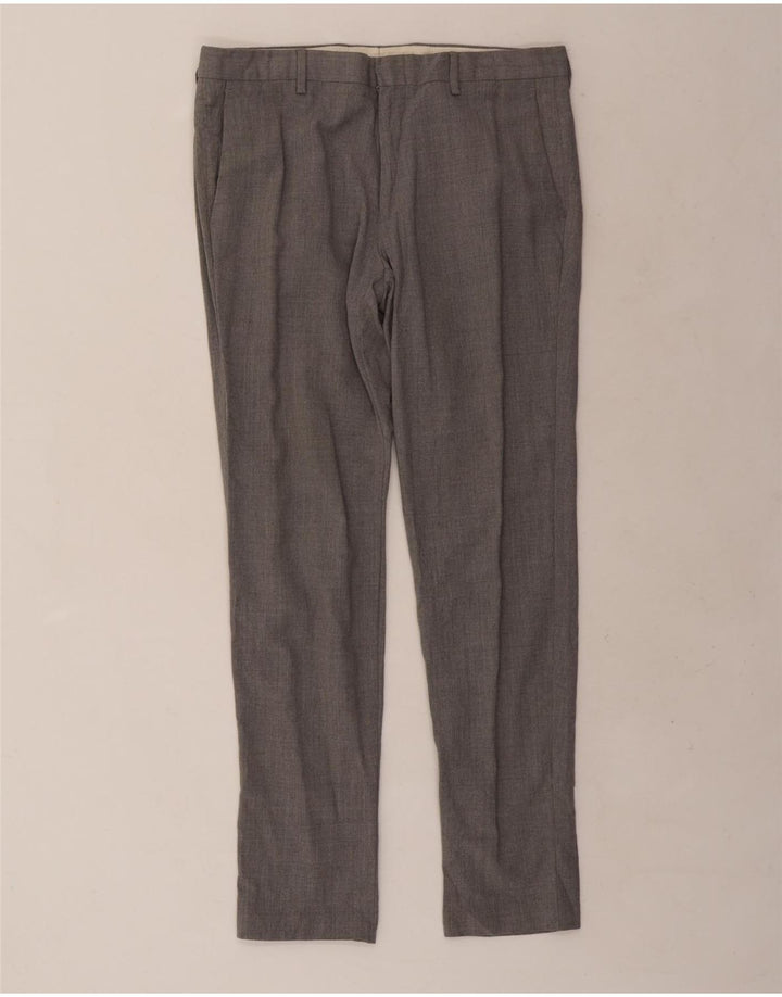 J. Crew Ανδρικό παντελόνι Ludlow Slim Suit Trousers W33 L30 Grey Wool