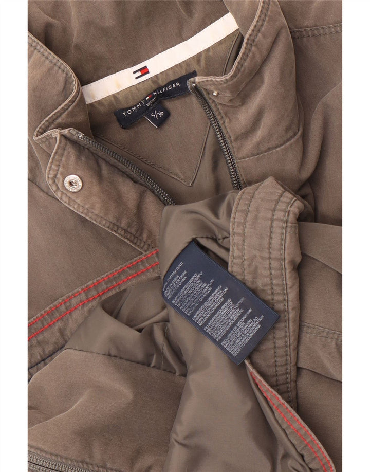 Tommy Hilfiger Γυναικείο Bomber Jacket UK 10 Small Grey Polyester