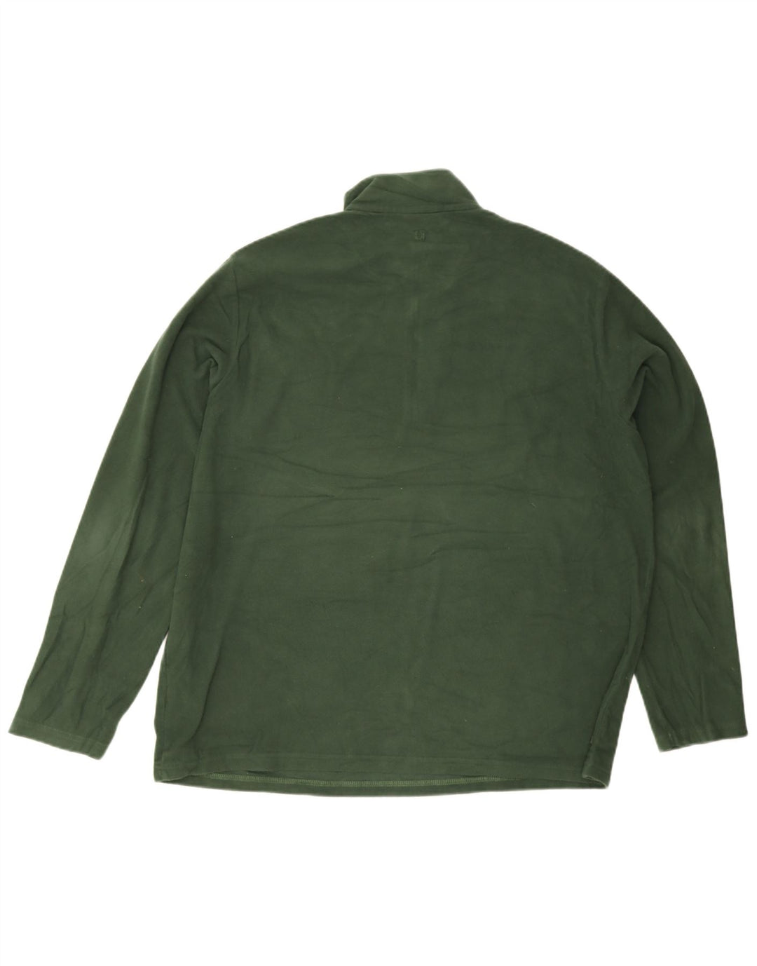 Mountain Warehouse Ανδρικό φερμουάρ Fleece Jumper 2XL Green Polyester