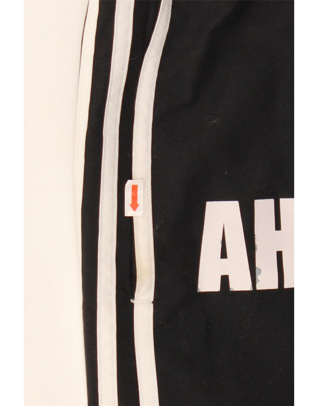 Ανδρική φόρμα ADIDAS Παντελόνι Joggers UK 42/44 μεγάλο μαύρο πολυεστέρα