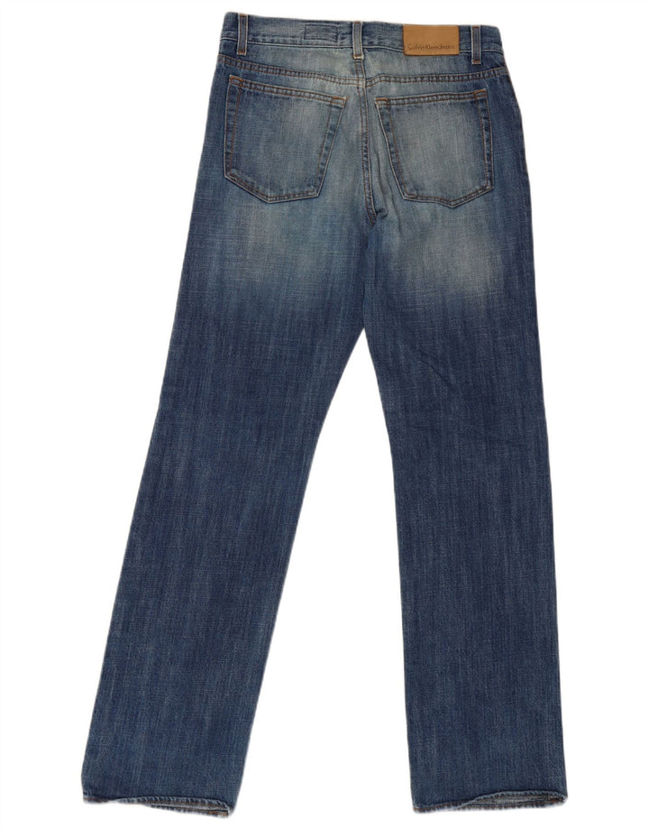 Ανδρικό τζιν ίσιο Calvin Klein W30 L31 Μπλε βαμβακερό