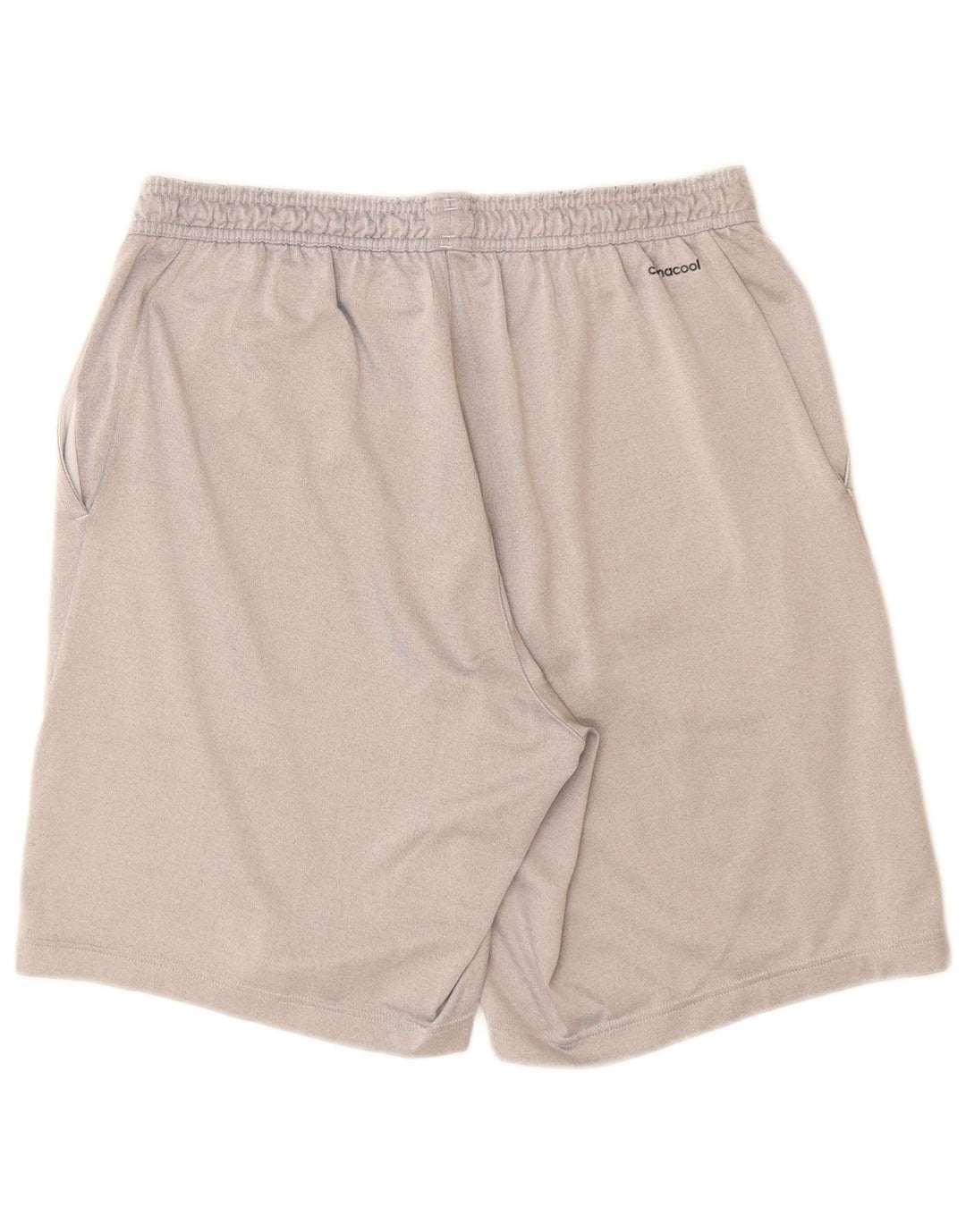 Ανδρικό αθλητικό σορτς ADIDAS Climacool με μεγάλο γκρι πολυεστέρα