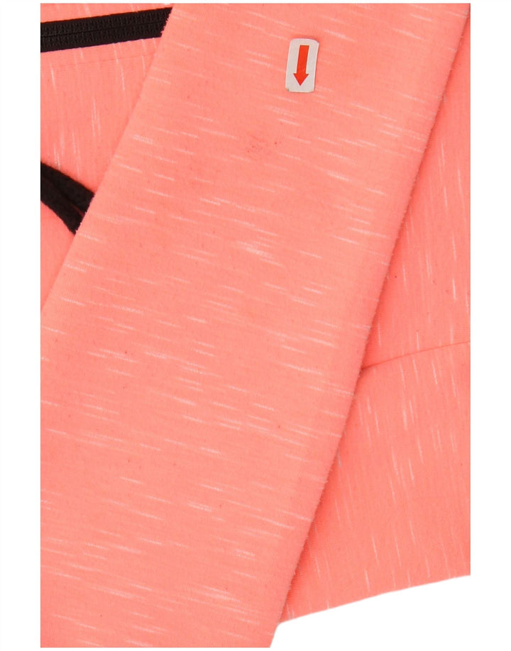 Γυναικείο πουλόβερ με κουκούλα με φερμουάρ SUPERDRY UK 8 Small Orange Flecked