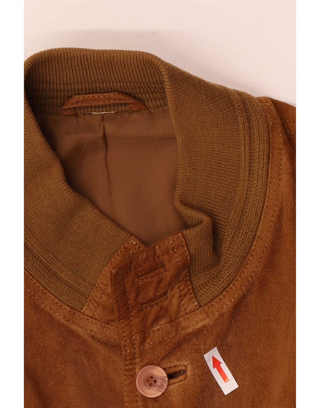 Ανδρικό Suede Bomber Jacket Conbipel UK 42 XL Beige