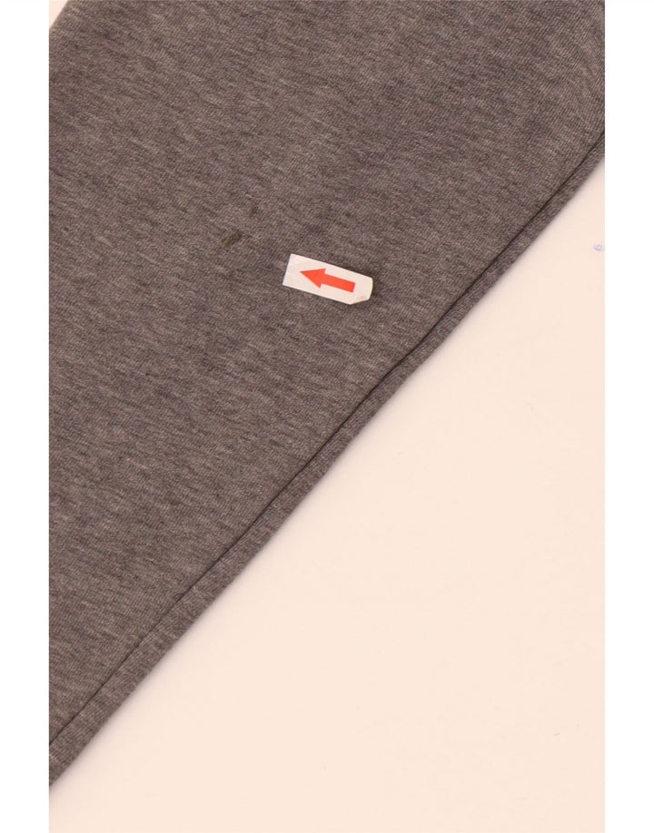 Champion Γυναικεία φόρμα φόρμας γραφικά Top Jacket UK 14 Medium Grey Cotton