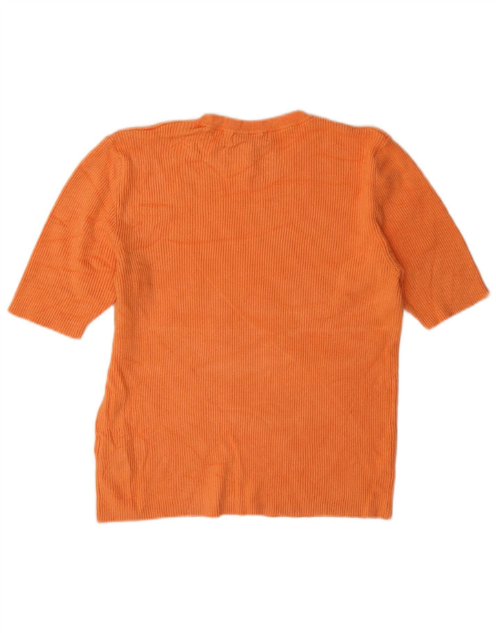 Marks & Spencer Γυναικείο T-Shirt Top 14 Μεγάλη πορτοκαλί βισκόζη