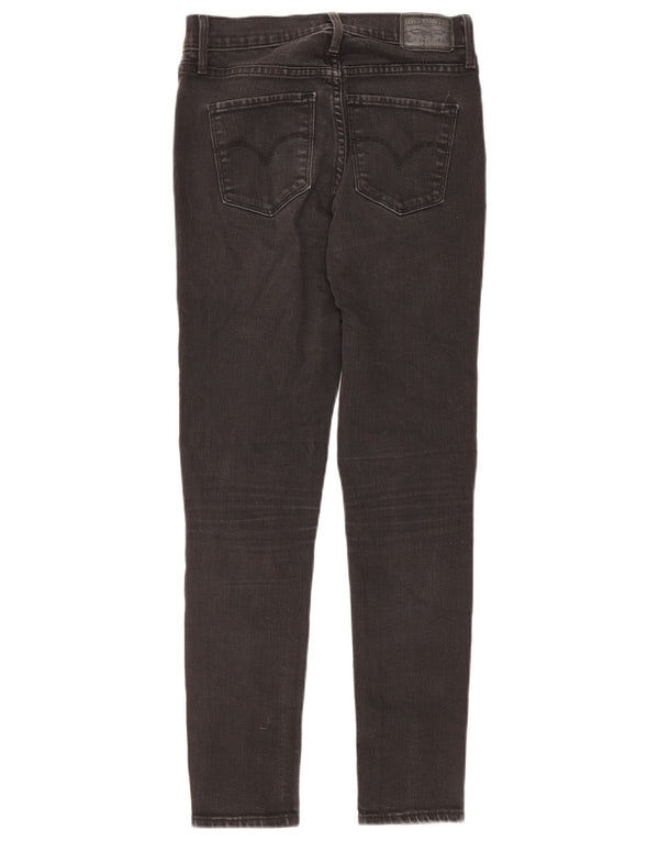 Levi's Womens 311 Shaping Skinny Jeans W26 L30 Γκρι βαμβακερό