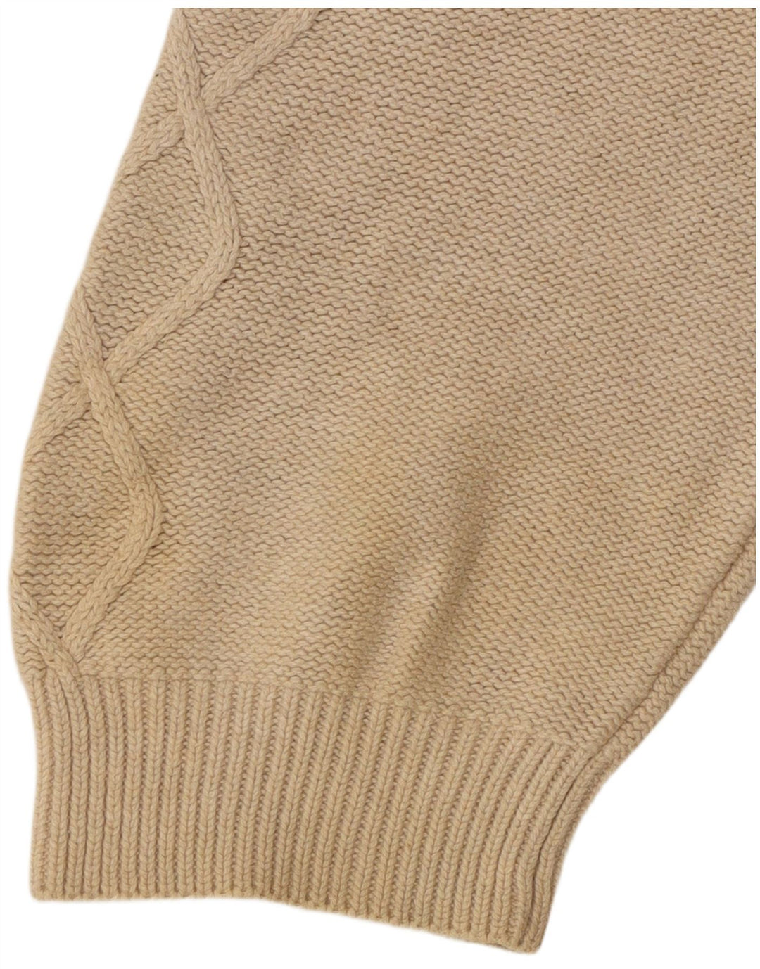 Ανδρικό πουλόβερ Marks & Spencer Tailored Fit Crew Neck Jumper Μεγάλο Μπεζ
