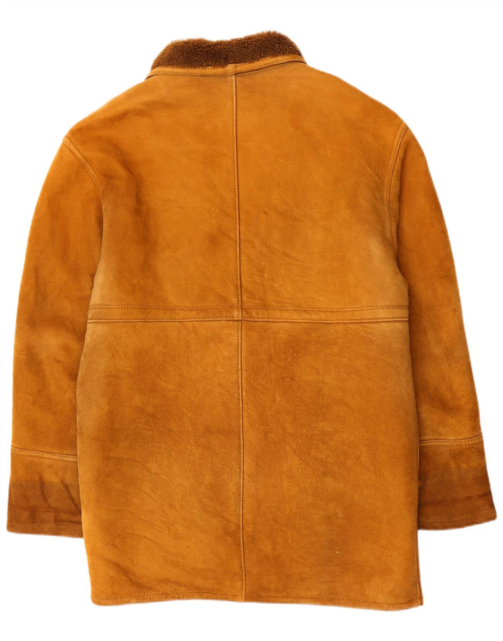 Παλτό Vintage Ανδρικό Shearling IT 46 Small Brown Shearling