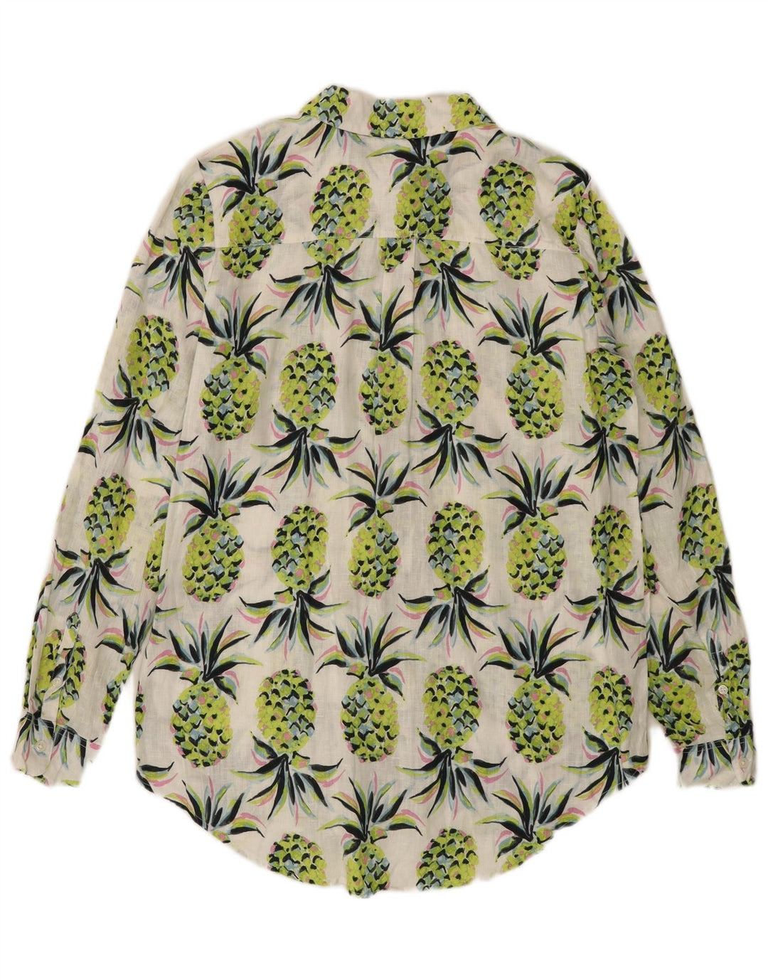 BODEN Γυναικείο πουκάμισο Longline με αφηρημένο σχέδιο UK 8 Small Green