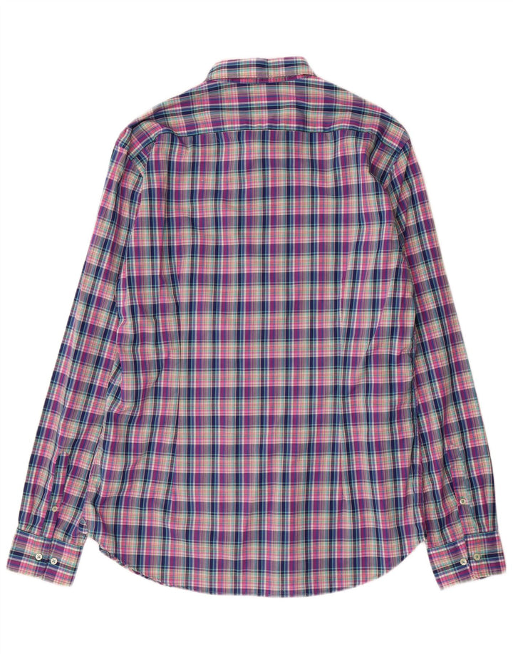 Ανδρικό πουκάμισο Henry Cottons Μέγεθος 43 XL Πολύχρωμο Check Cotton