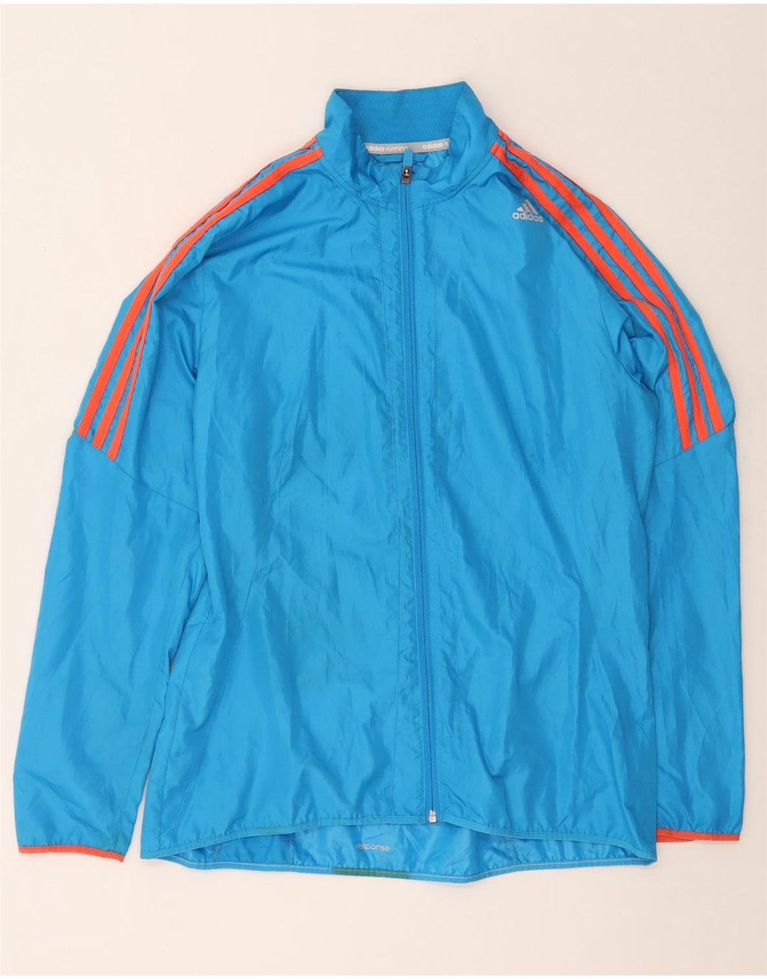 Γυναικεία φόρμα ADIDAS Response Top Jacket UK 16/18 Large Blue Polyester